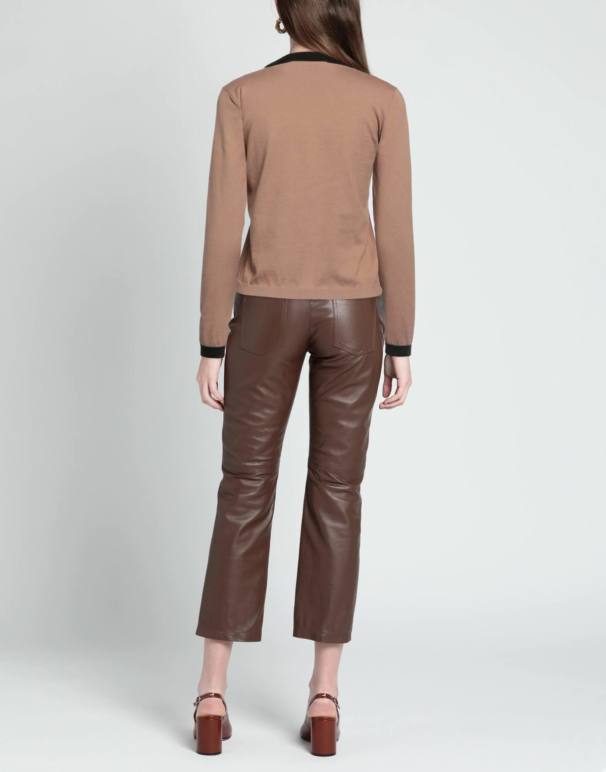 Cormio Womens Sweater in Brown