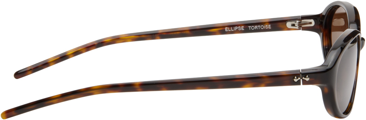 CHIMI Brown Elipse Sunglasses