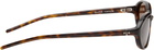CHIMI Brown Elipse Sunglasses