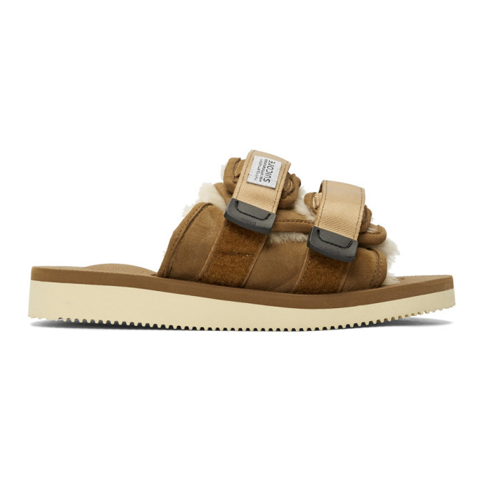 Photo: Suicoke Brown Moto-Mab Sandals