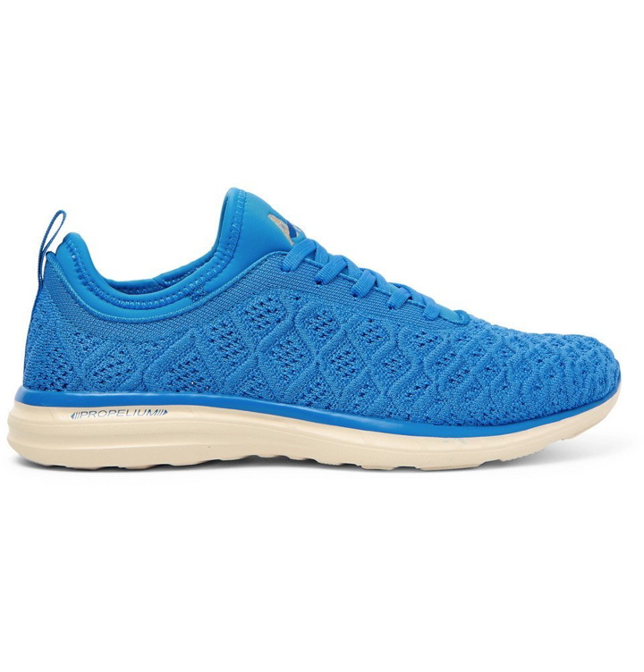 Photo: APL Athletic Propulsion Labs - TechLoom Phantom Running Sneakers - Blue