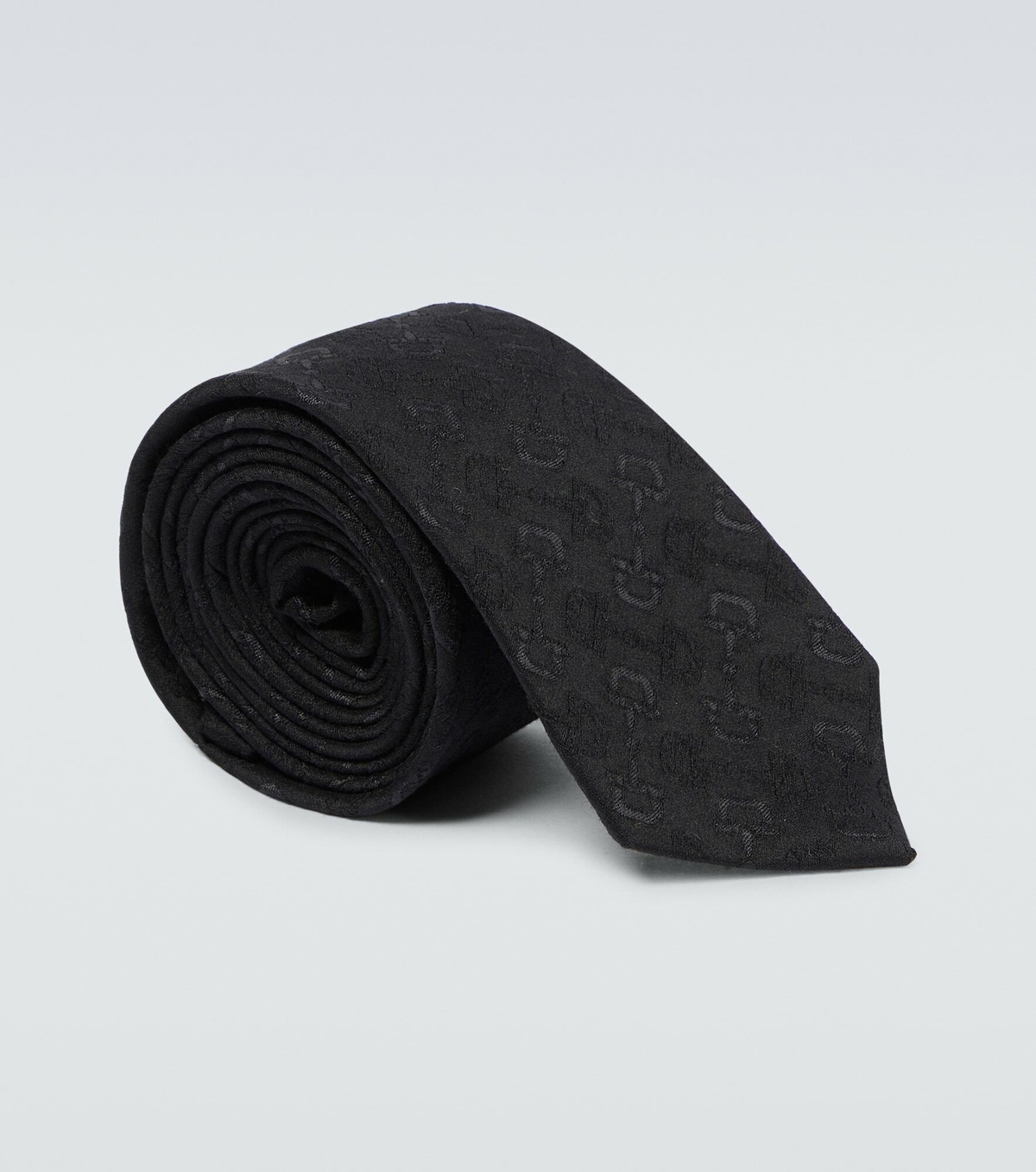 Gucci Horsebit Patterned Tie