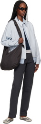 mfpen Gray Eyelet Shoulder Bag