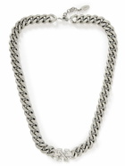 Off-White - Silver-Tone Chain Necklace