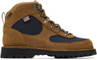 Danner Tan & Navy Cascade Crest Boots