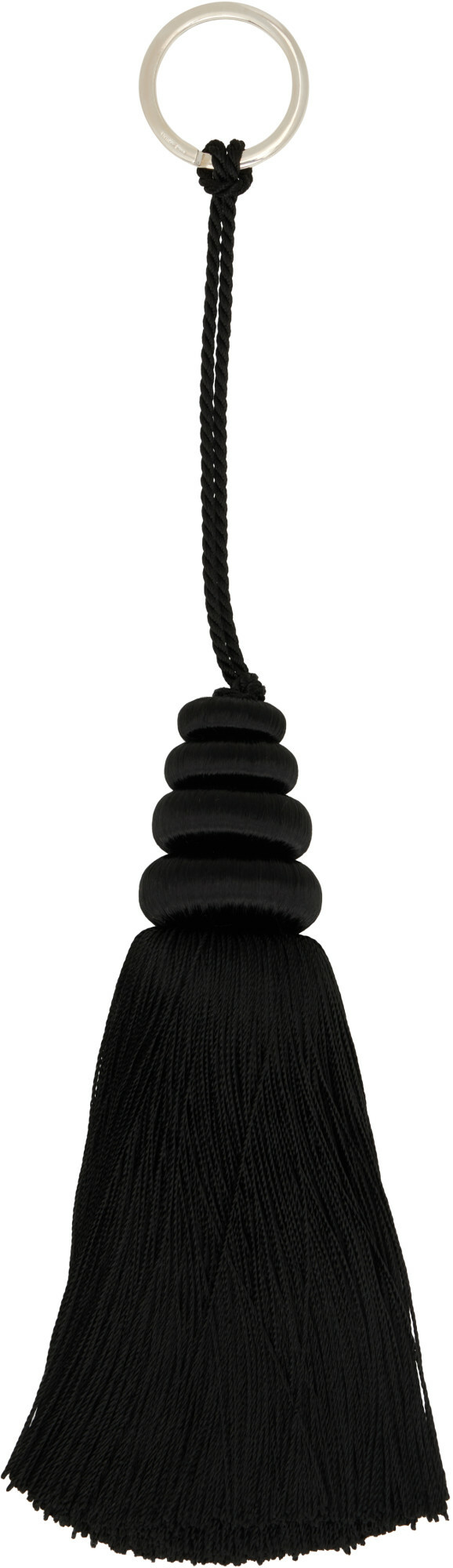 Sophie Buhai Black Tassel Keychain