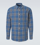 Dunhill Plaid cotton shirt