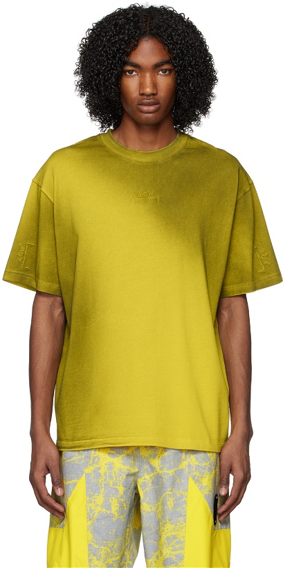 Photo: A-COLD-WALL* Yellow Gradient T-Shirt