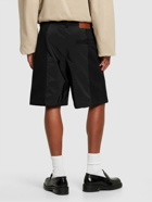 ROUGH. Bootcut Cotton Shorts