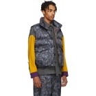 Woolrich Grey North Hollywood Edition Down Camouflage Vest