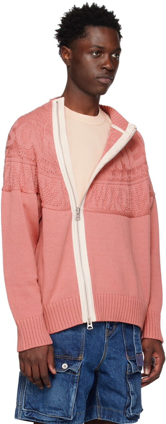 sacai Pink Eric Haze Edition Sweater Sacai