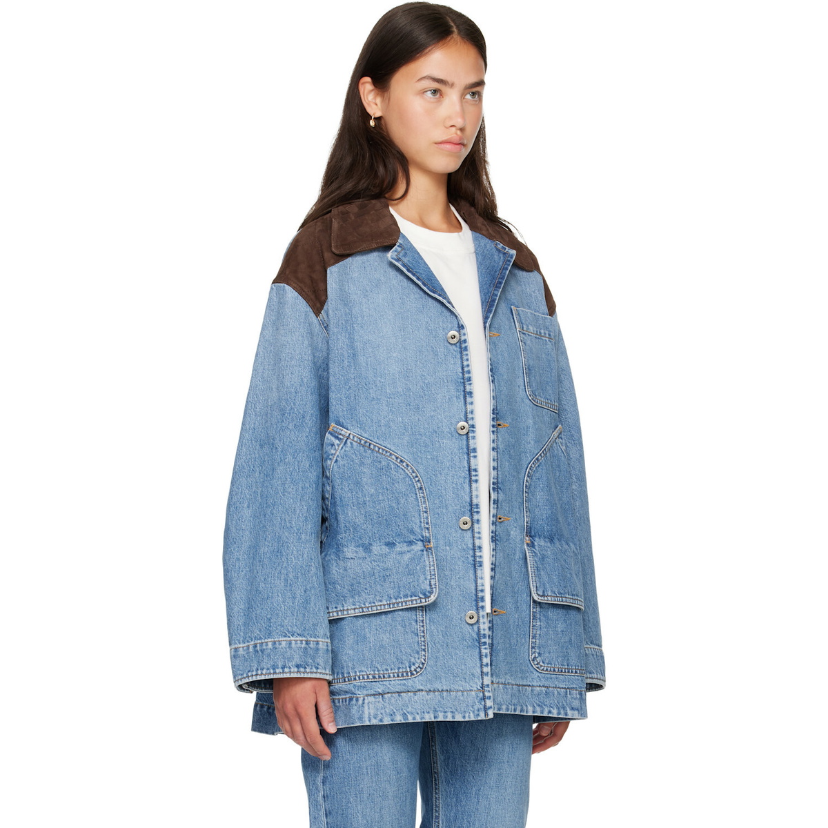 Bottega Veneta Blue Vintage Indigo Denim Jacket