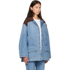 Bottega Veneta Blue Vintage Indigo Denim Jacket