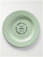 Afield Out® - Canyon Logo-Print Enamel Plate