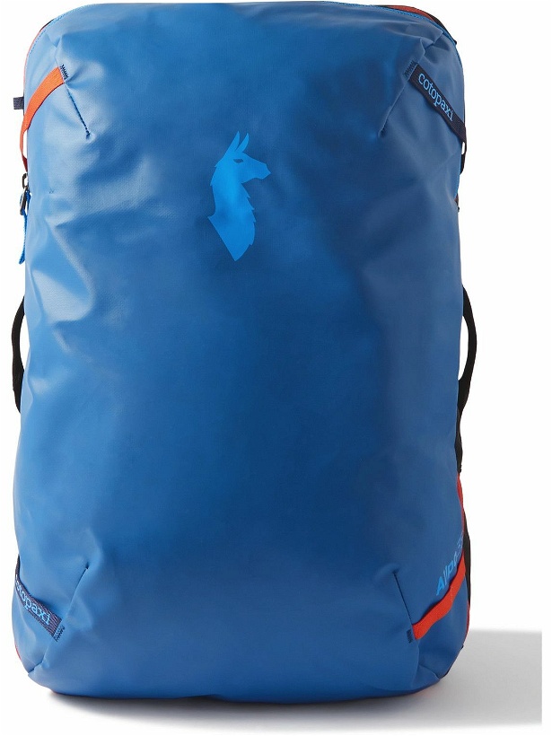 Photo: Cotopaxi - Allpa 35L Logo-Print Shell and Canvas Backpack