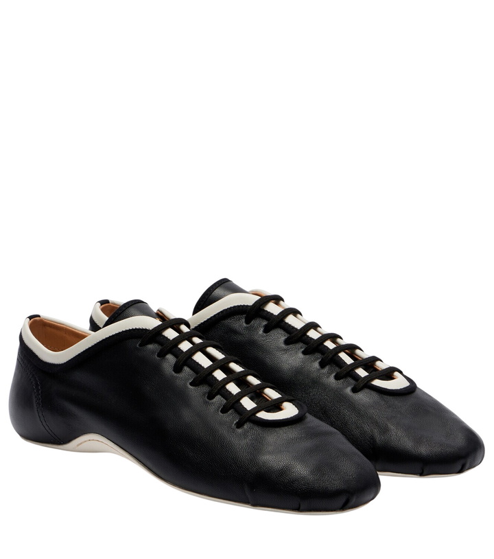 Photo: Dries Van Noten Leather sneakers