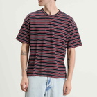 YMC Men's Triple Stripe T-Shirt in Multi
