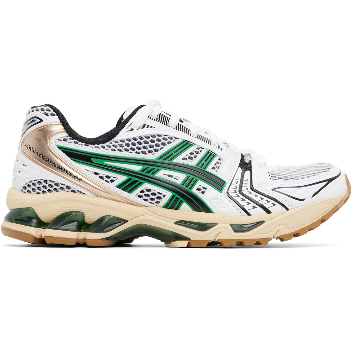 ASICS White Gel-Kayano 14 Sneakers