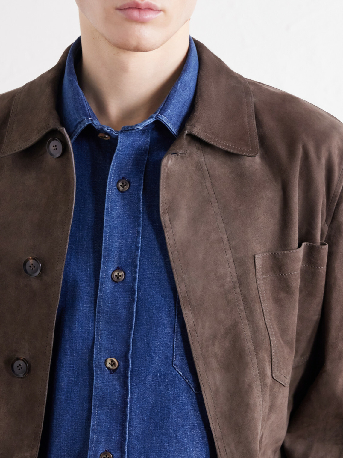 Rubinacci - Denim Shirt - Blue