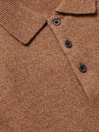 Beams Plus - Wool Polo Shirt - Brown