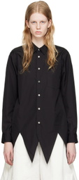 Comme des Garçons Homme Plus Black Vented Shirt
