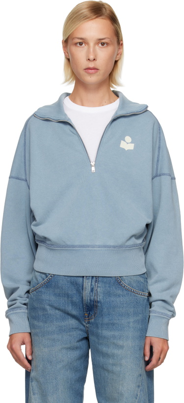 Photo: Isabel Marant Etoile Blue Ross Sweatshirt