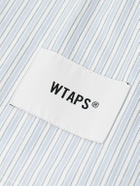 WTAPS - Striped Cotton Shirt - Blue