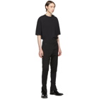 Balenciaga Black Logo Tab T-Shirt