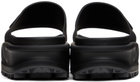 Gucci Black Interlocking G Slides