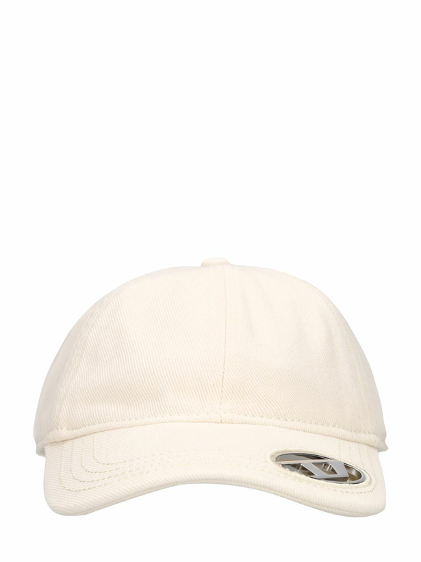 Photo: DIESEL Metal Oval-d Cotton Baseball Cap