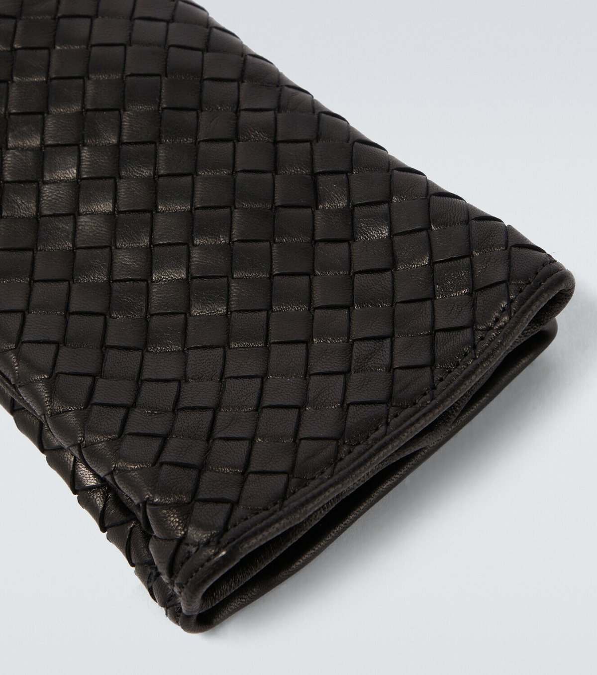 Bottega Veneta Intrecciato leather gloves