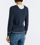 Chloé Ribbed-knit cotton jersey Henley shirt