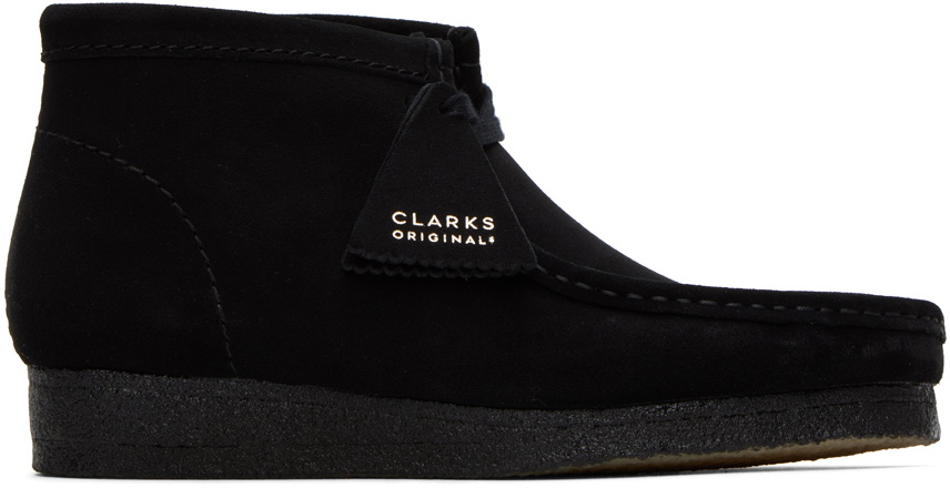 black boots clarks