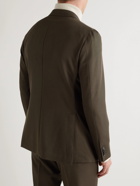 Caruso - Adia Wool-Twill Suit Jacket - Brown