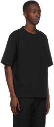 Prada Black Raised Logo T-Shirt