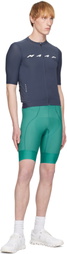 MAAP Blue Team Bib Evo Cycling Shorts