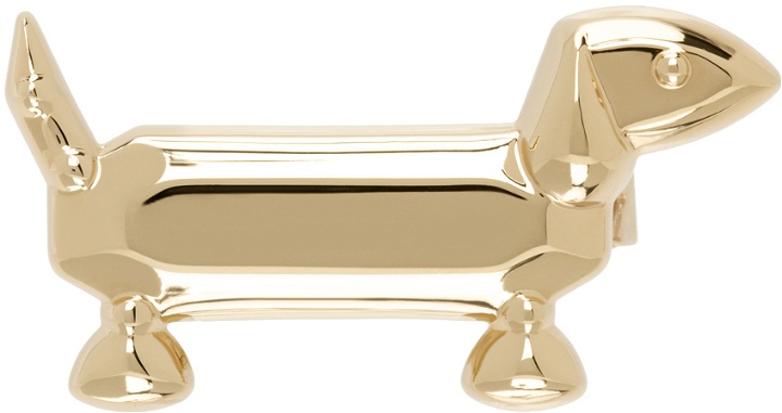 Photo: Thom Browne Gold Hector Tie Bar