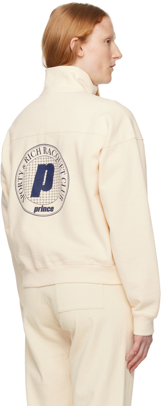 Sporty & Rich Off-White Prince Edition Net Sweatshirt