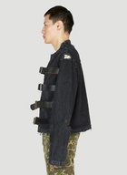 Gallery Dept. - Rod Straight Denim Belt Jacket in Black