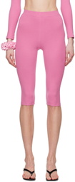 Gil Rodriguez Pink Capri Leggings