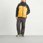 The North Face Women's Summit Himalayan Down Parka Jacket in Summit Gold/Tnf Black