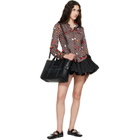 Marc Jacobs Black 'The Leather Medium' Tote