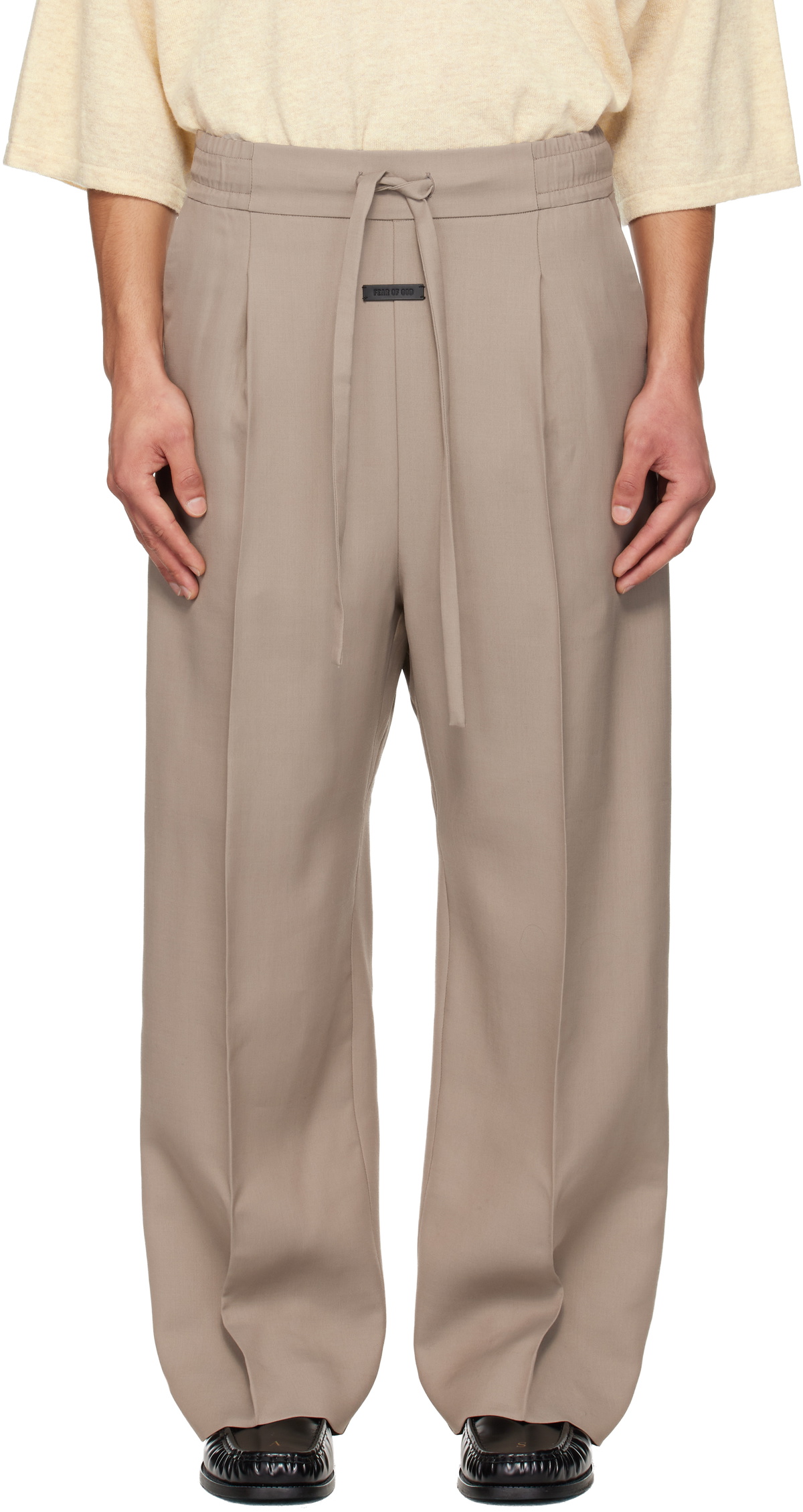 Fear of God Men's 8th Side Stripe Forum Pant in Wood Fear Of God