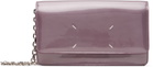Maison Margiela Pink Four Stitches Chain Wallet Bag