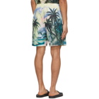 Palm Angels Multicolor Mesh Paradise Shorts