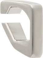 Rick Owens Silver Prong Single Ear Cuff