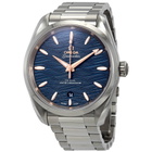 Omega Seamaster Aqua Terra Co-Axial Master Chronometer Automatic Blue Dial Mens Watch 220.10.38.20.03.002