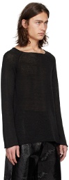 Gabriela Coll Garments Black No.246 Sweater