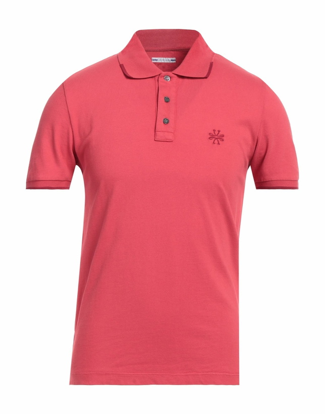 Photo: Jacob Cohёn Mens Polo shirt in Red