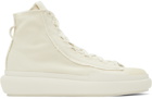 Y-3 White Nizza High Sneakers